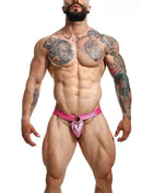 MOB - DNGEON JOCKSTRAP ROSA EINE GRÖSSE
