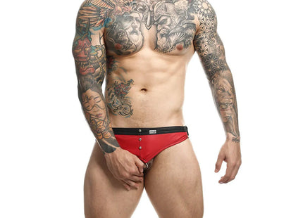 MOB - DNGEON JOCKSTRAP ROTER COCKRING EINE GRÖSSE