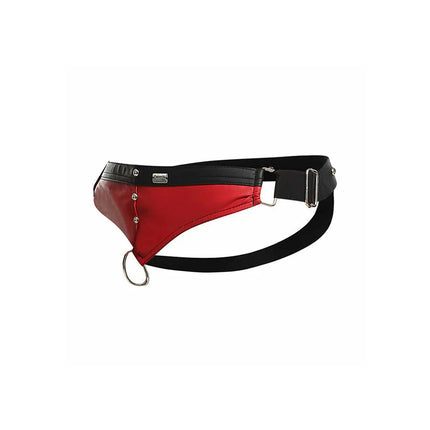 MOB - DNGEON JOCKSTRAP ROTER COCKRING EINE GRÖSSE