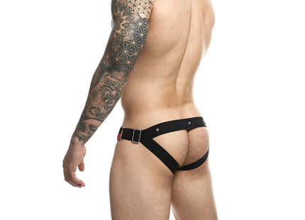 MOB - DNGEON JOCKSTRAP ROTER COCKRING EINE GRÖSSE