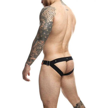 MOB - DNGEON JOCKSTRAP ROTER COCKRING EINE GRÖSSE