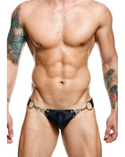 MOB - DNGEON JOCKSTRAP SCHWARZER DRUCK EINE GRÖSSE