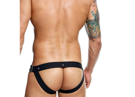 MOB - DNGEON JOCKSTRAP SCHWARZER DRUCK EINE GRÖSSE