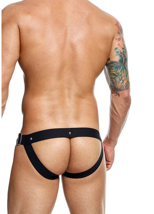 MOB - DNGEON JOCKSTRAP SCHWARZER DRUCK EINE GRÖSSE