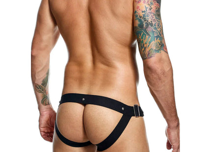 MOB - DNGEON JOCKSTRAP SCHWARZER DRUCK EINE GRÖSSE