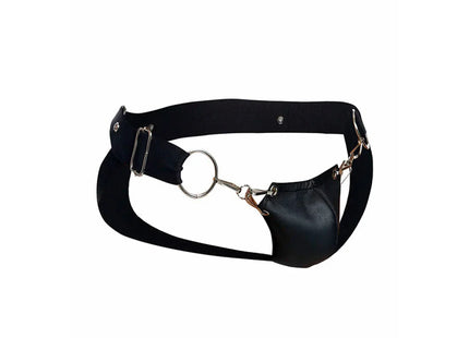MOB - DNGEON JOCKSTRAP SCHWARZER DRUCK EINE GRÖSSE
