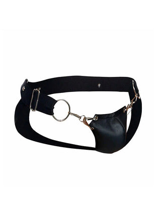 MOB - DNGEON JOCKSTRAP SCHWARZER DRUCK EINE GRÖSSE