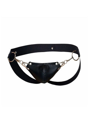 MOB - DNGEON JOCKSTRAP SCHWARZER DRUCK EINE GRÖSSE