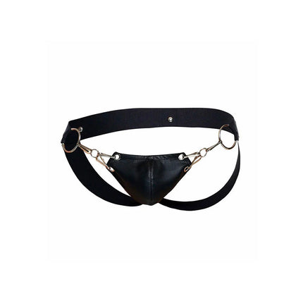 MOB - DNGEON JOCKSTRAP SCHWARZER DRUCK EINE GRÖSSE