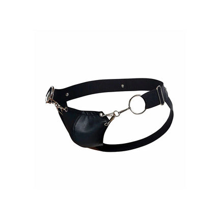 MOB - DNGEON JOCKSTRAP SCHWARZER DRUCK EINE GRÖSSE