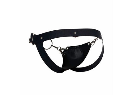 MOB - DNGEON JOCKSTRAP SCHWARZER DRUCK EINE GRÖSSE