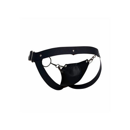 MOB - DNGEON JOCKSTRAP SCHWARZER DRUCK EINE GRÖSSE