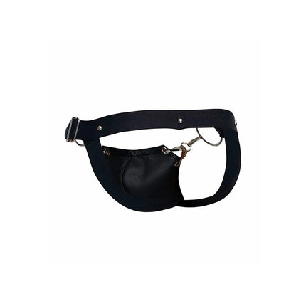MOB - DNGEON JOCKSTRAP SCHWARZER DRUCK EINE GRÖSSE