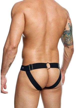 MOB - DNGEON JOCKSTRAP SPORTSMAN SCHWARZ EINE GRÖSSE