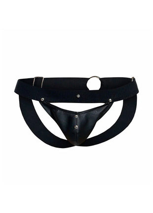 MOB - DNGEON JOCKSTRAP SPORTSMAN SCHWARZ EINE GRÖSSE