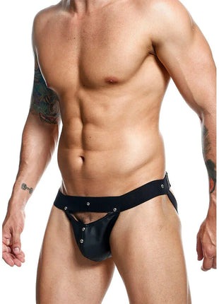 MOB - DNGEON JOCKSTRAP SPORTSMAN SCHWARZ EINE GRÖSSE