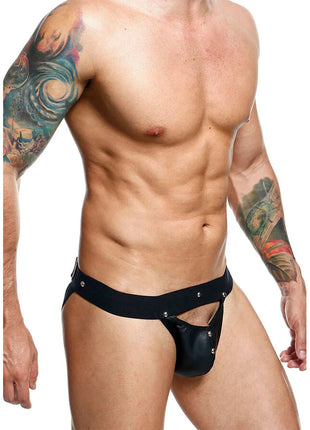 MOB - DNGEON JOCKSTRAP SPORTSMAN SCHWARZ EINE GRÖSSE