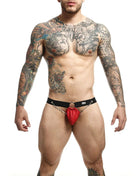 MOB - DNGEON ROTER JOCKSTRAP MIT KETTEN EINE GRÖSSE