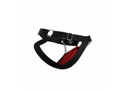 MOB - DNGEON ROTER JOCKSTRAP MIT KETTEN EINE GRÖSSE