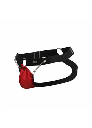 MOB - DNGEON ROTER JOCKSTRAP MIT KETTEN EINE GRÖSSE