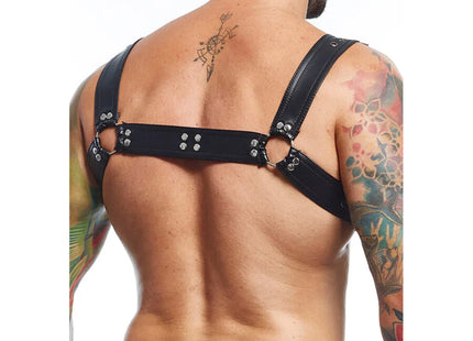MOB - DNGEON SCHWARZER HARNESS-GÜRTEL EINHEITSGRÖSSE