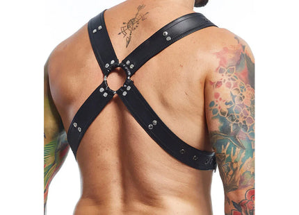 MOB - DNGEON SCHWARZER HARNESS-GÜRTEL EINHEITSGRÖSSE X