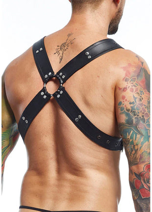 MOB - DNGEON SCHWARZER HARNESS-GÜRTEL EINHEITSGRÖSSE X