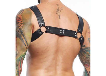MOB - DNGEON SCHWARZER HARNESS-GÜRTEL EINHEITSGRÖSSE