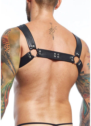 MOB - DNGEON SCHWARZER HARNESS-GÜRTEL EINHEITSGRÖSSE
