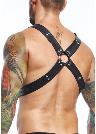 MOB - DNGEON SCHWARZER HARNESS-GÜRTEL EINHEITSGRÖSSE X