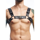 MOB - DNGEON SCHWARZER HARNESS-GÜRTEL EINHEITSGRÖSSE
