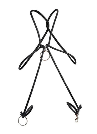 MOB - DNGEON SCHWARZES SEIL MIT COCKRING