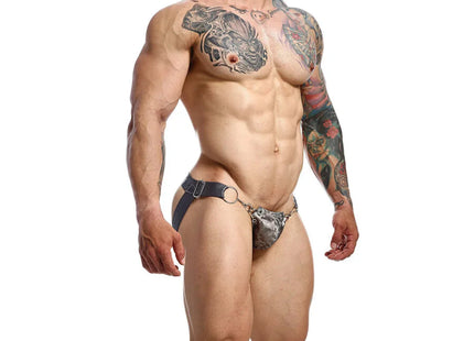 MOB - DNGEON SNAP JOCKSTRAP GRAU EINE GRÖSSE
