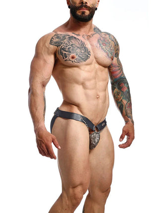 MOB - DNGEON SNAP JOCKSTRAP GRAU EINE GRÖSSE