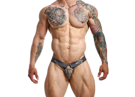 MOB - DNGEON SNAP JOCKSTRAP GRAU EINE GRÖSSE
