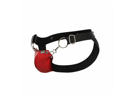 MOB - DNGEON SNAP JOCKSTRAP ROT EINE GRÖSSE