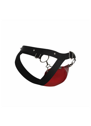MOB - DNGEON SNAP JOCKSTRAP ROT EINE GRÖSSE