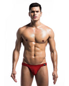 MOB - FETISH JOCKSTRAP BADEANZUG ROT GRÖSSE L - L