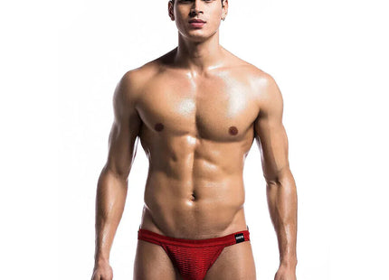 MOB - FETISH JOCKSTRAP BADEANZUG ROT GRÖSSE L - L