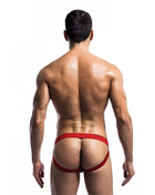 MOB - FETISH JOCKSTRAP BADEANZUG ROT GRÖSSE L - S