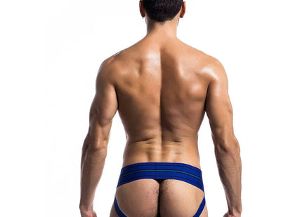 MOB - KLASSISCHER BLAUER TANGA GRÖSSE L - L