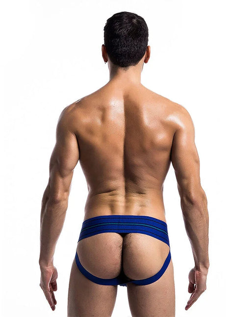 MOB - KLASSISCHER BLAUER TANGA GRÖSSE L - L