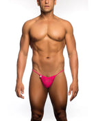 MOB - ROSA SPITZEN-TANGA GRÖSSE L/XL - S/M