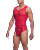 MOB - ROTER TRANSPARENTER BODYSHEE GRÖSSE L/XL - S/M