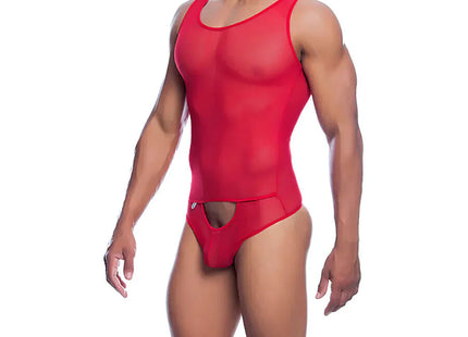 MOB - ROTER TRANSPARENTER BODYSHEE GRÖSSE L/XL - S/M