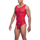MOB - ROTER TRANSPARENTER BODYSHEE GRÖSSE L/XL - S/M