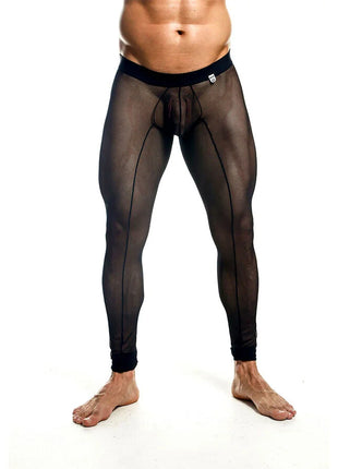 MOB - SCHWARZE TRANSPARENTE STRUMPFHOSEN GRÖSSE M - S