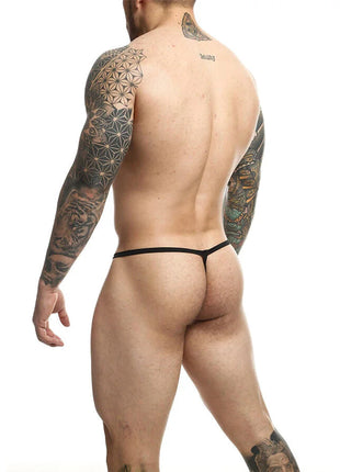 Schwarzer elefanten-tanga mob in einheitsgröße mit minimalistischem design aus weichem material