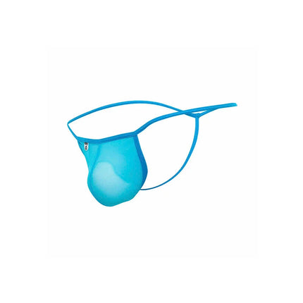 MOB - TRANSPARENTER T-FÖRMIGER TANGA AQUA GRÖSSE L/XL - L/XL