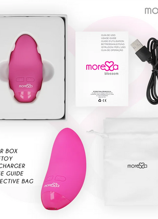 MORESSA - BLOSSOM ROSA AUFLEGVIBRATOR - Auflegvibrator
